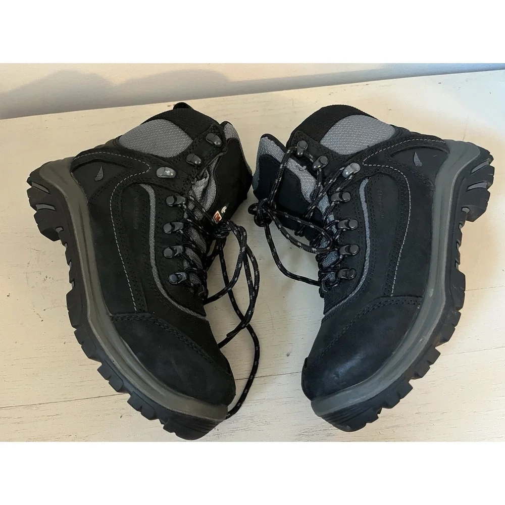 Red Wing Women's Tradesman, 6‎ Inch Safety Toe, Waterproof, Size 7.5 Black  3542